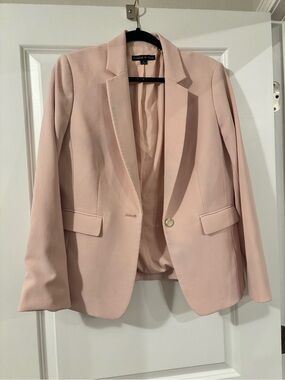 Preston & York Blush Pink Single-Button Blazer